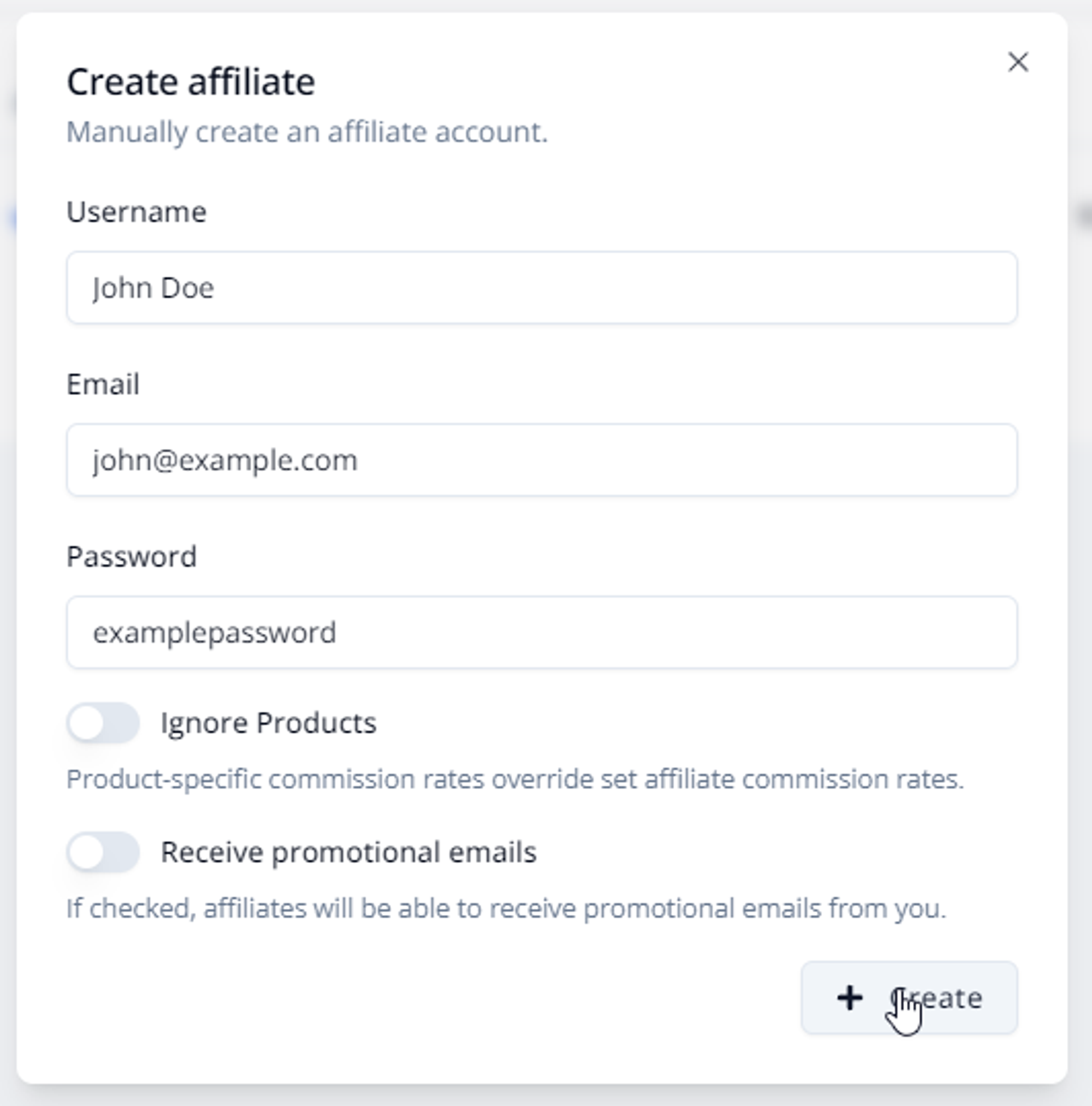 How to create a WooCommerce Affiliate Program with Afficone